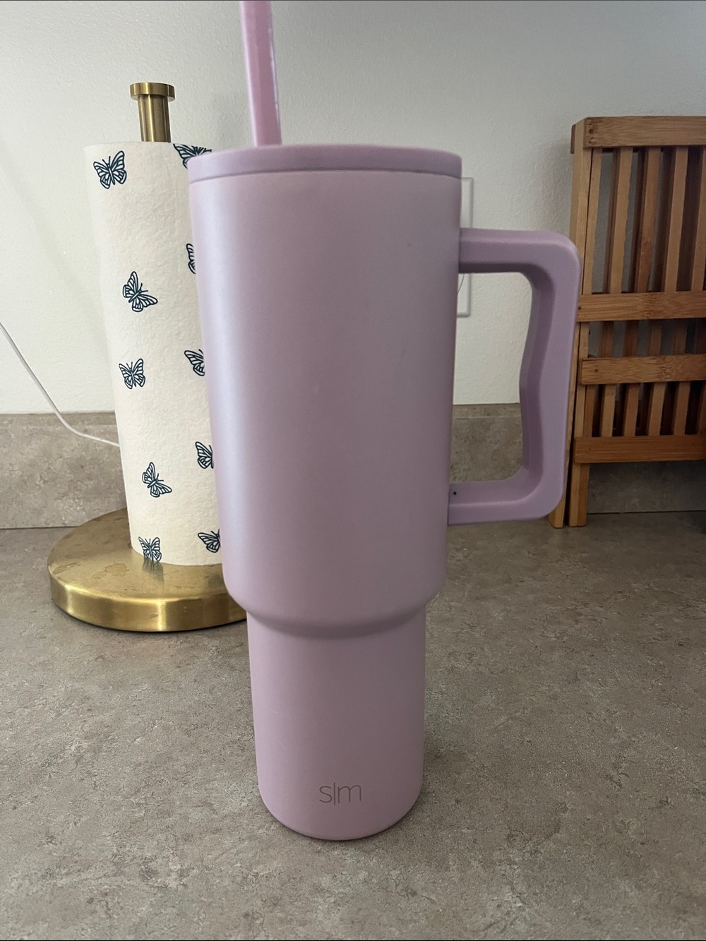 Lavender Simple Modern Tumbler.